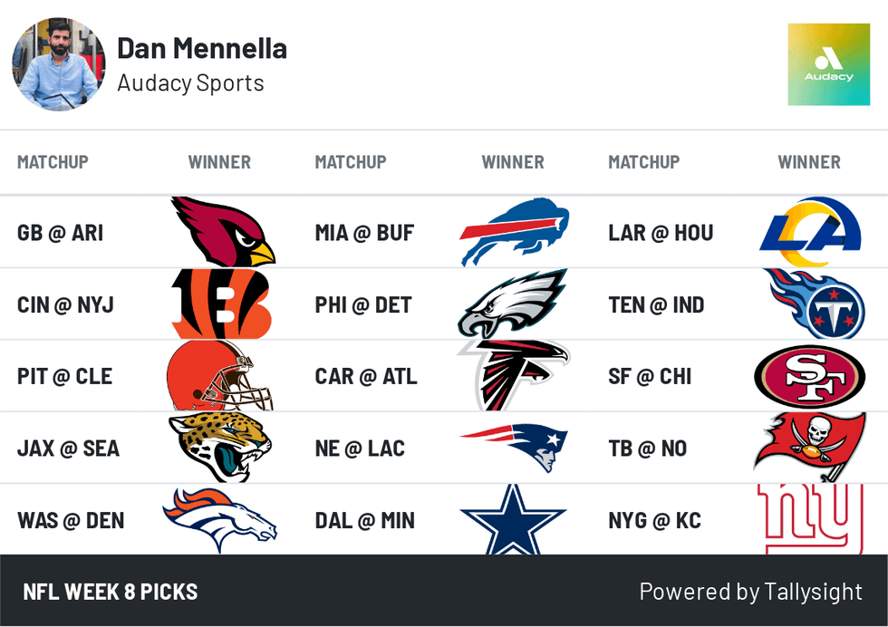 NFL Week 8