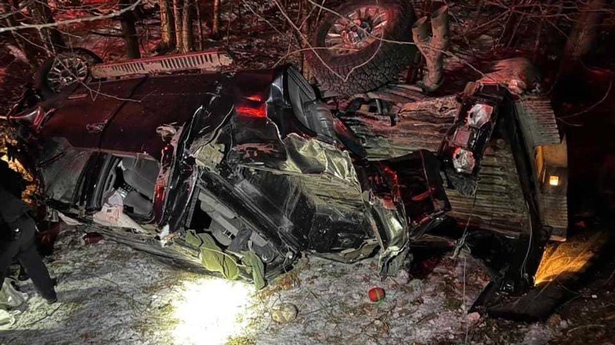 NH crash site