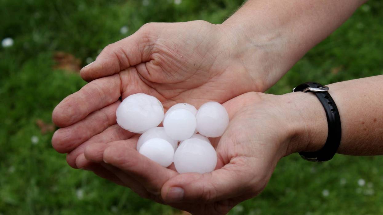 Nice Sized Hail