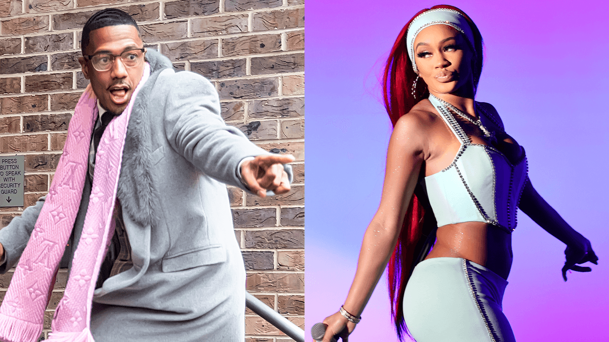 Nick Cannon and Saweetie