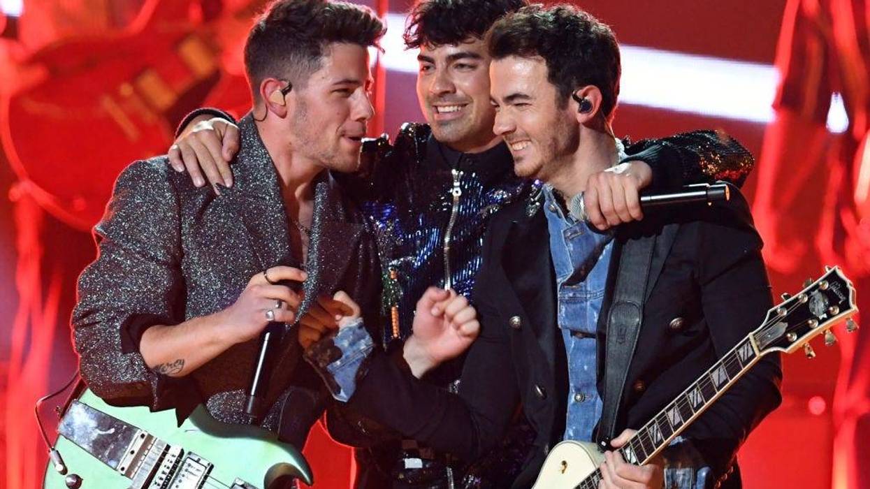 Nick Jonas, Joe Jonas, and Kevin Jonas of Jonas Brothers perform onstage during the 2019 Billboard Music Awards at MGM Grand Garden Arena on May 01, 2019 in Las Vegas, Nevada