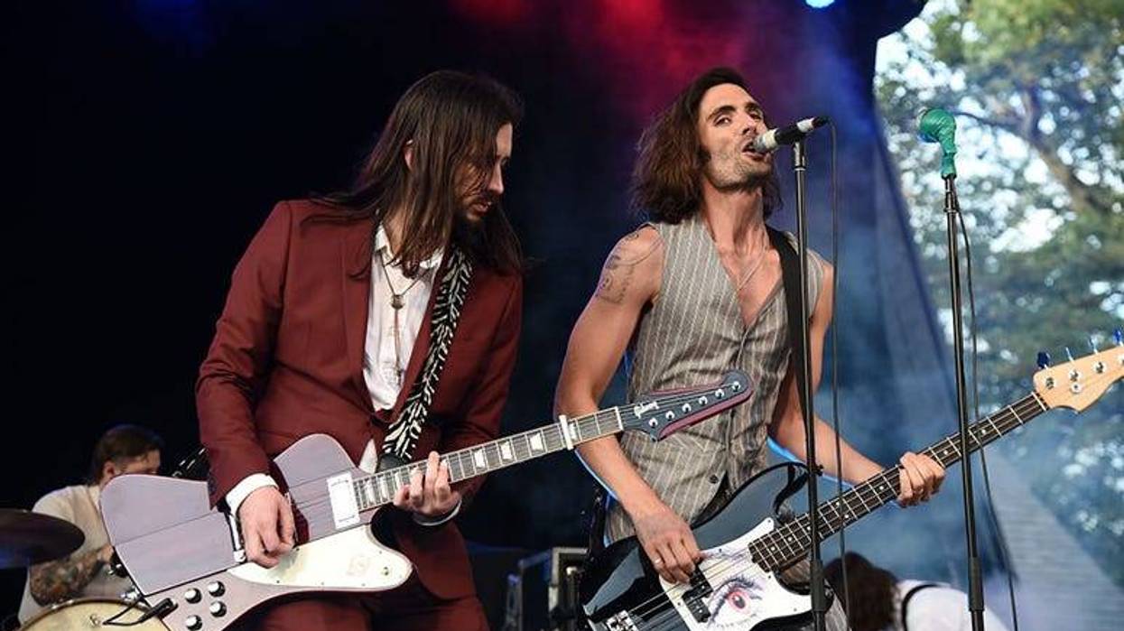 Nick Wheeler and Tyson Ritter of All American Rejects