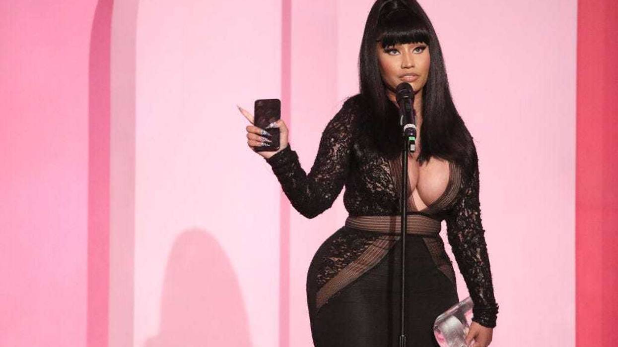 Nicki Minaj accepts the Gamechanger Award onstage during Billboard Women In Music 2019, presented by YouTube Music, on December 12, 2019 in Los Angeles, California.