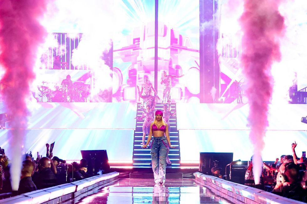 Nicki Minaj performs during the opening night of her Pink Friday 2 World Tour