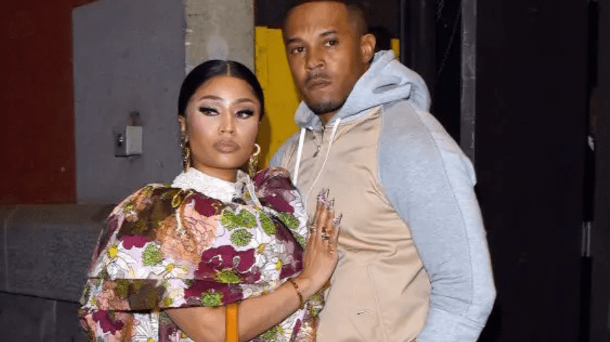 Nicki Minaj with her husband Kenneth Petty