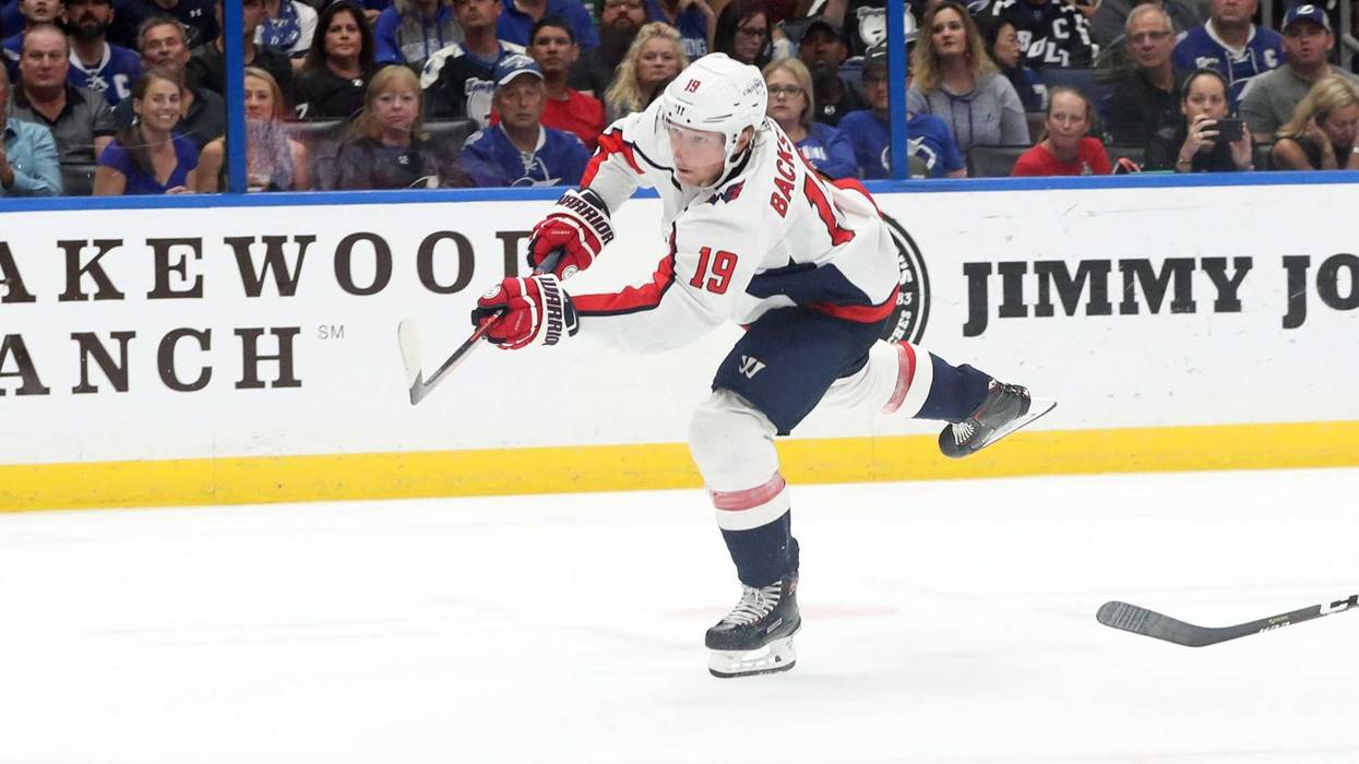 Nicklas Backstrom scored twice for Capitals in the Stanley Cup Playoffs.