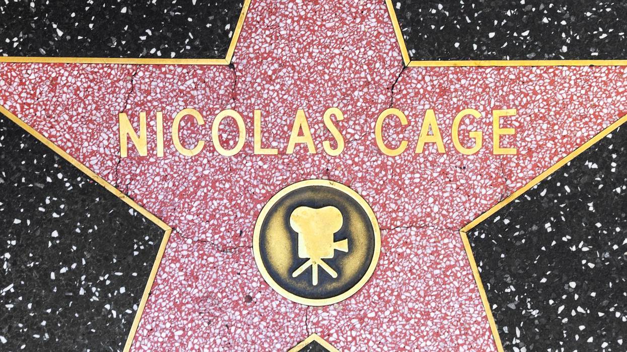 Nicolas Cages star on Hollywood Walk of Fame