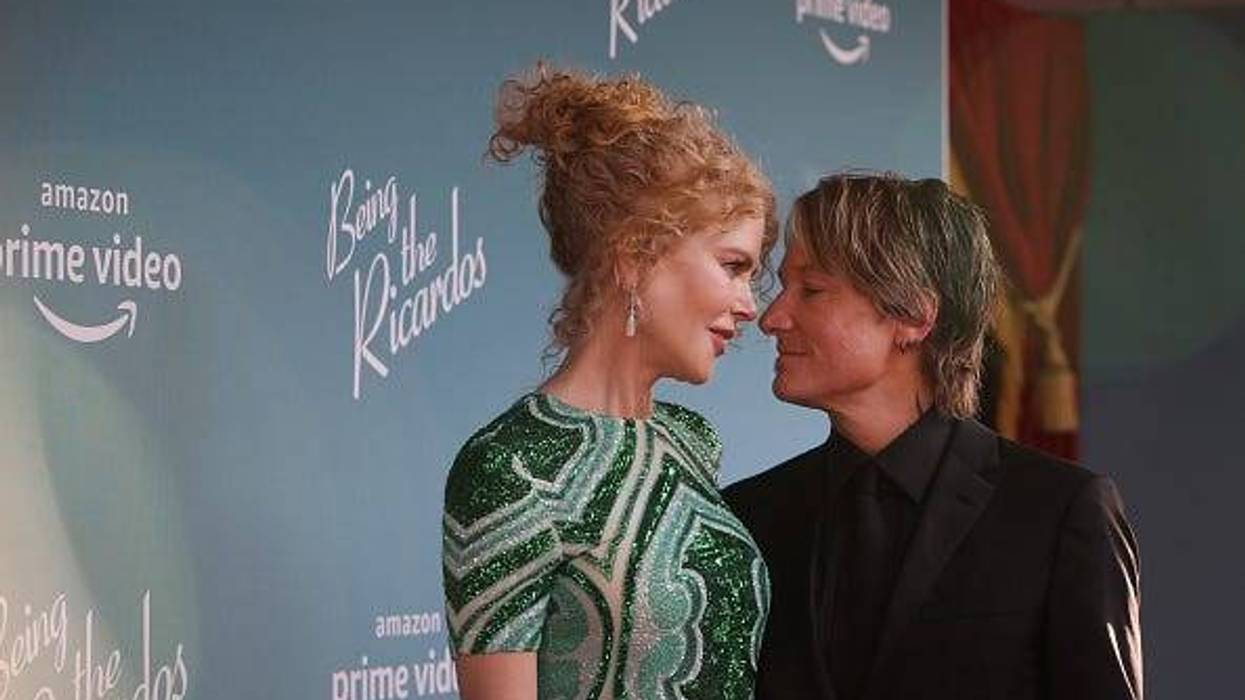 Nicole Kidman and Keith Urban attend the Australian premiere of Being The Ricardos at the Hayden Orpheum Picture Palace