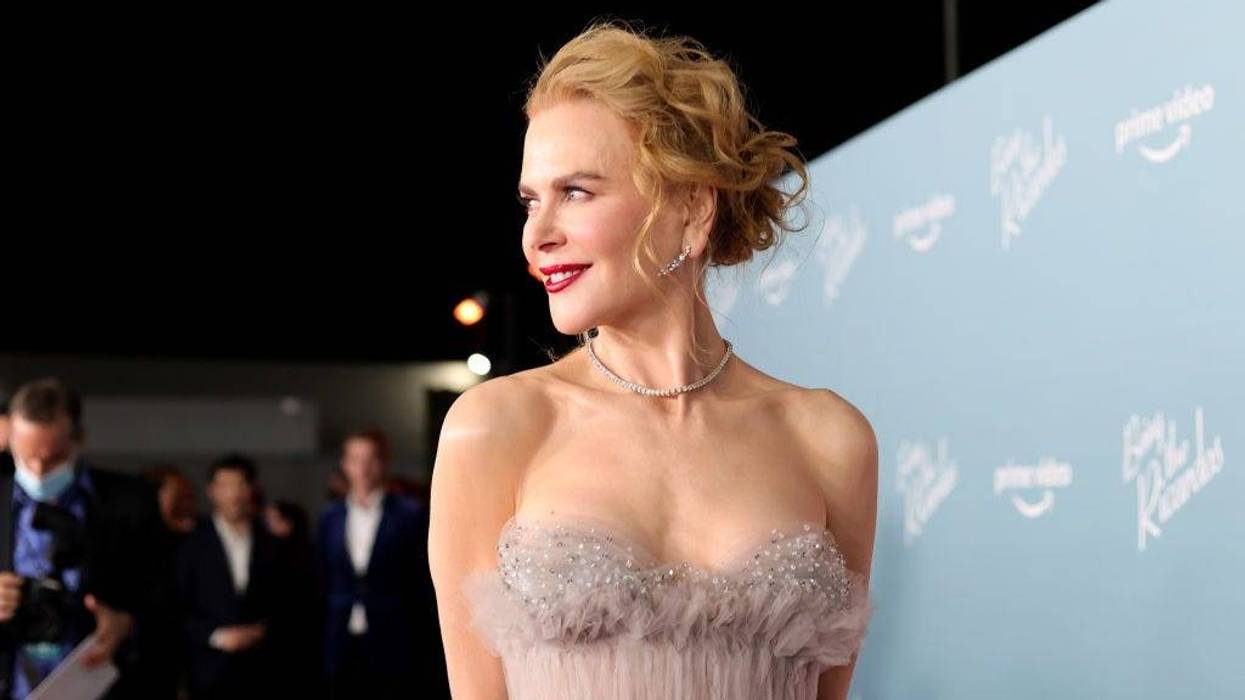 Nicole Kidman attends the premiere of Amazon Studios' "Being The Ricardos" at Academy Museum of Motion Pictures on December 06, 2021 in Los Angeles, California