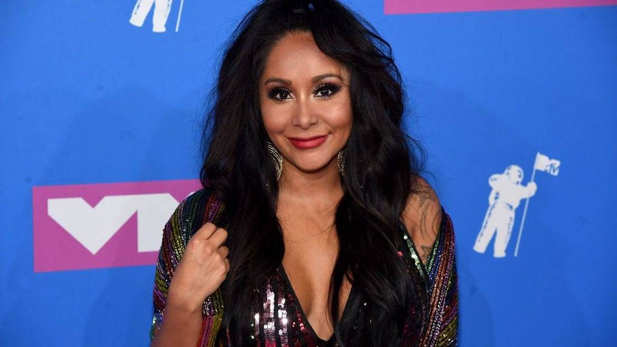 Nicole 'Snooki' Polizzi attends the 2018 MTV Video Music Awards at Radio City Music Hall on August 20, 2018 in New York City.