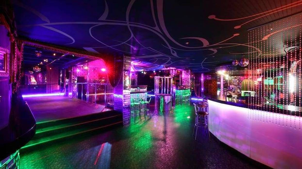 Nightclub, Dance, Floor, Club, Bar, Neon Lights, Empty