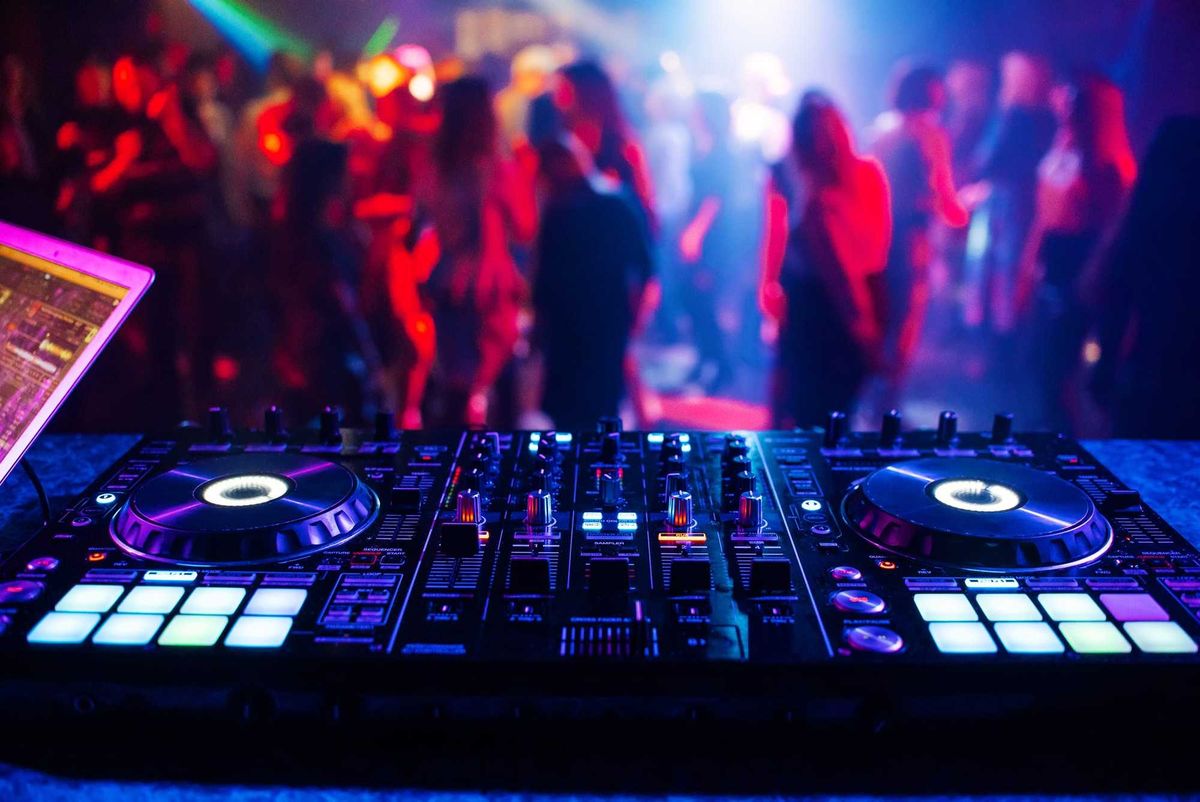Nightclub stock photo