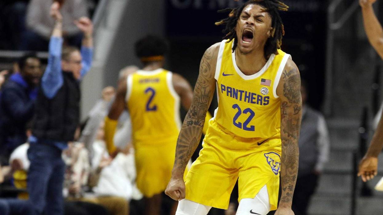 Nike Sibande excited after dunk