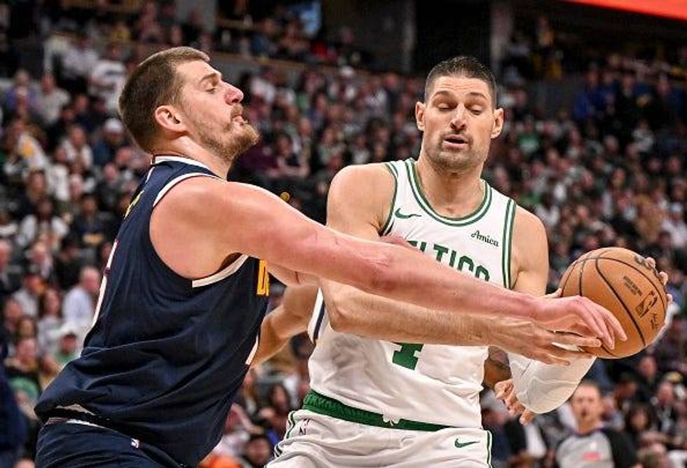 Nikola Jokic and Nikola Vucevic