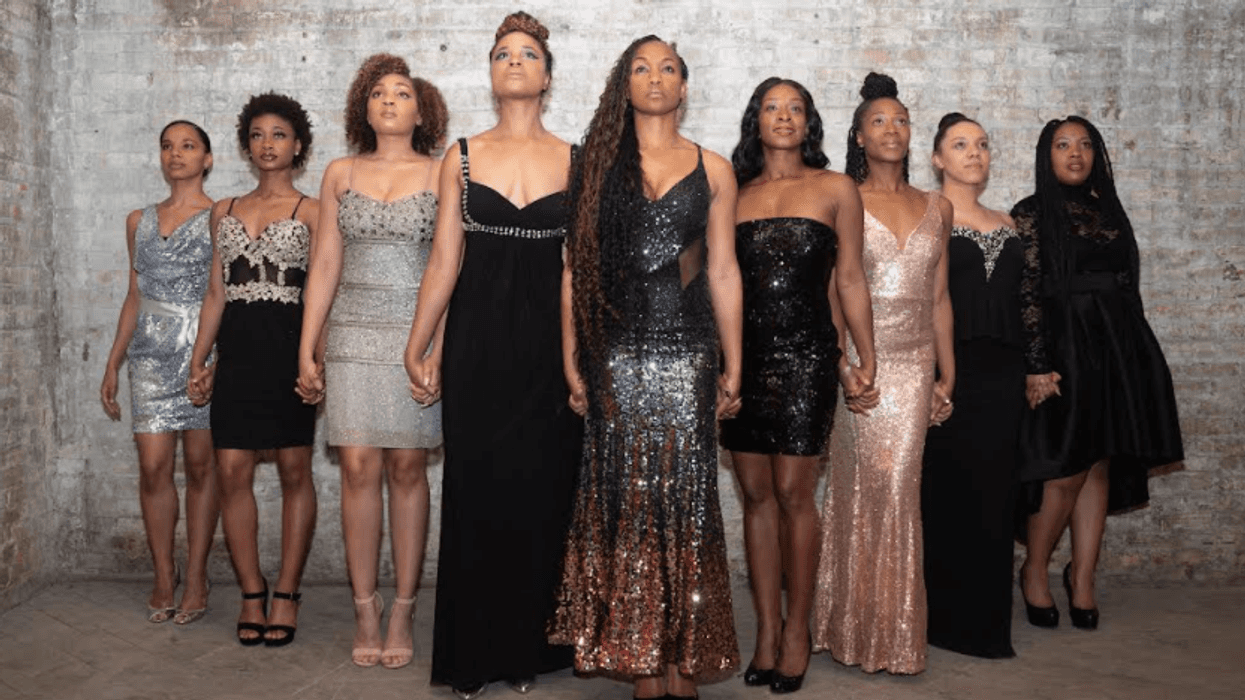 NINE cast photo
