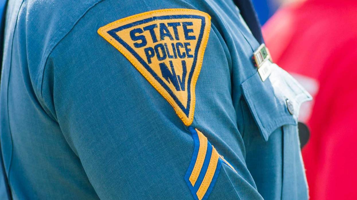 NJ State Police badge