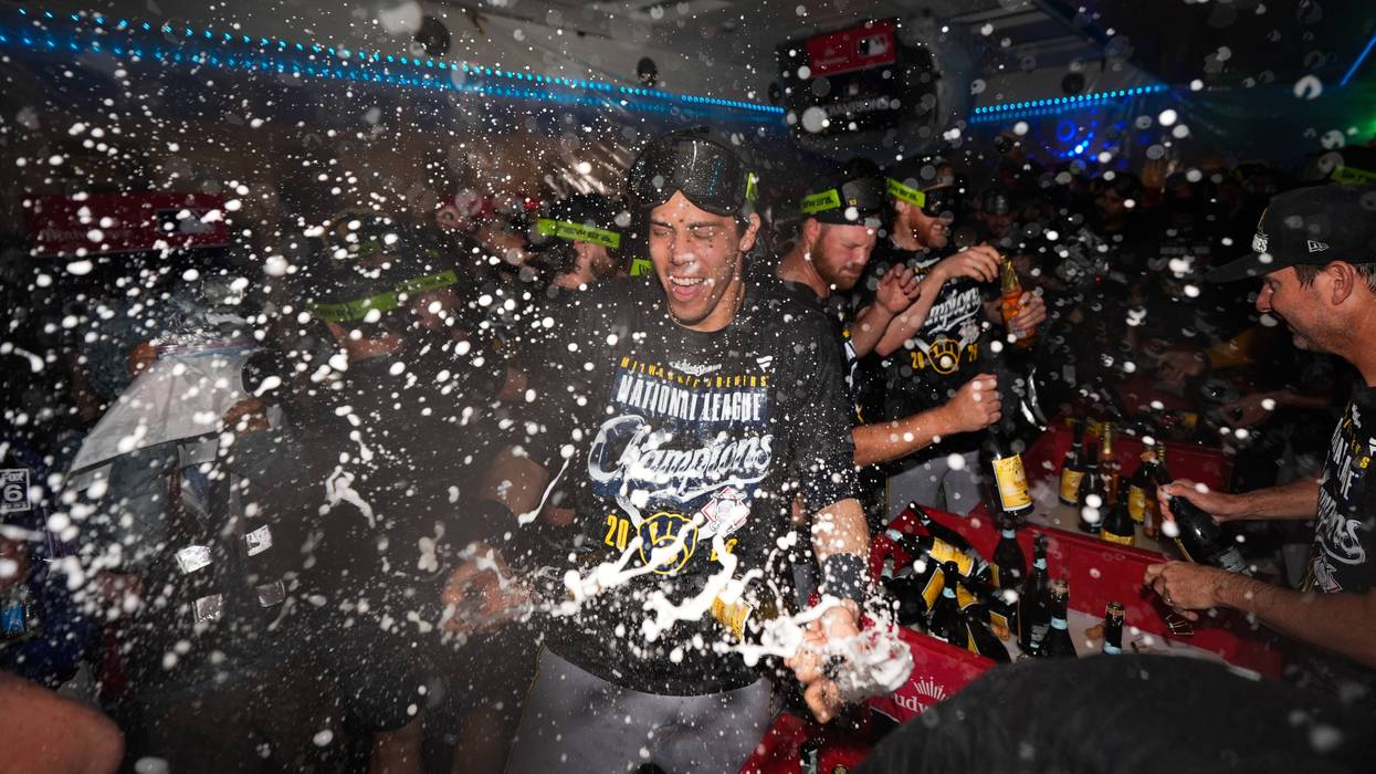 NLCS Brewers Dodgers Baseball