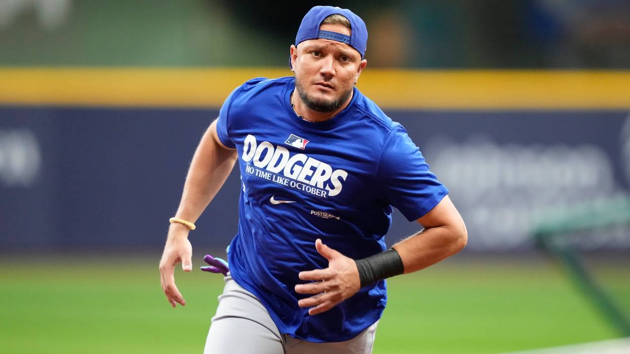 NLCS Dodgers Brewers Baseball