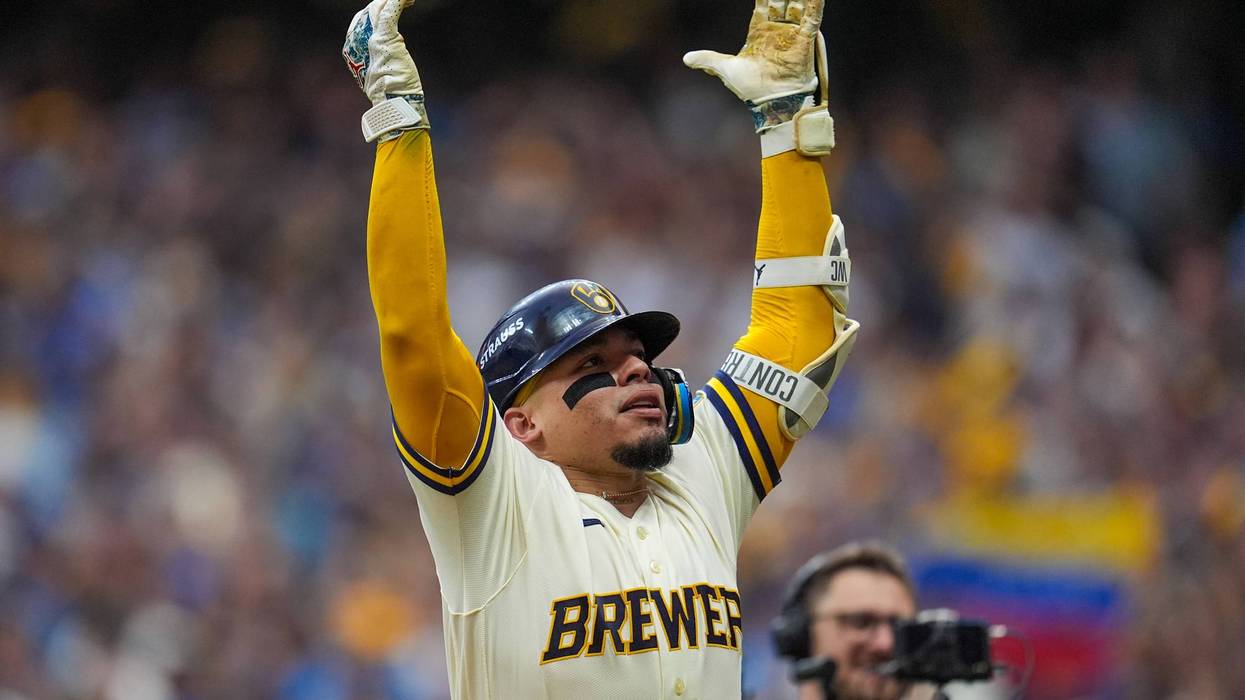 NLCS Dodgers Brewers Baseball