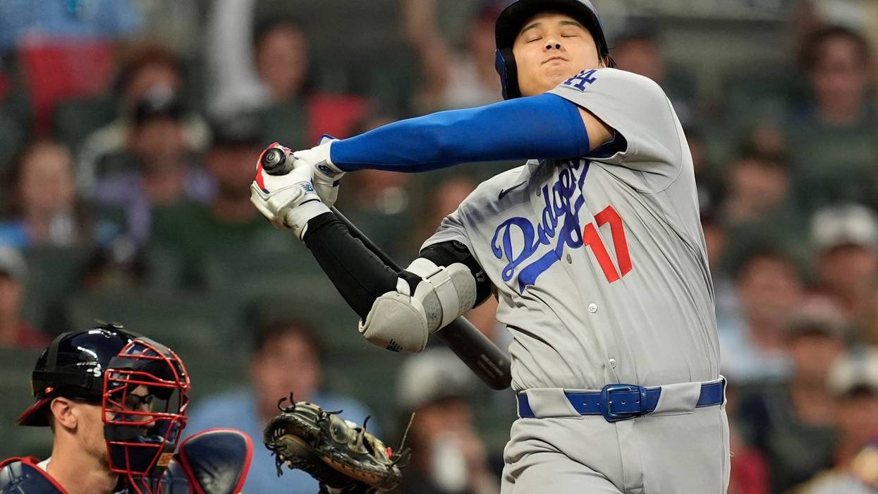 NLDS Dodgers Braves Baseball 5