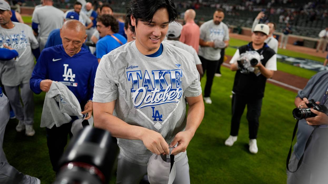 NLDS Dodgers Braves Baseball