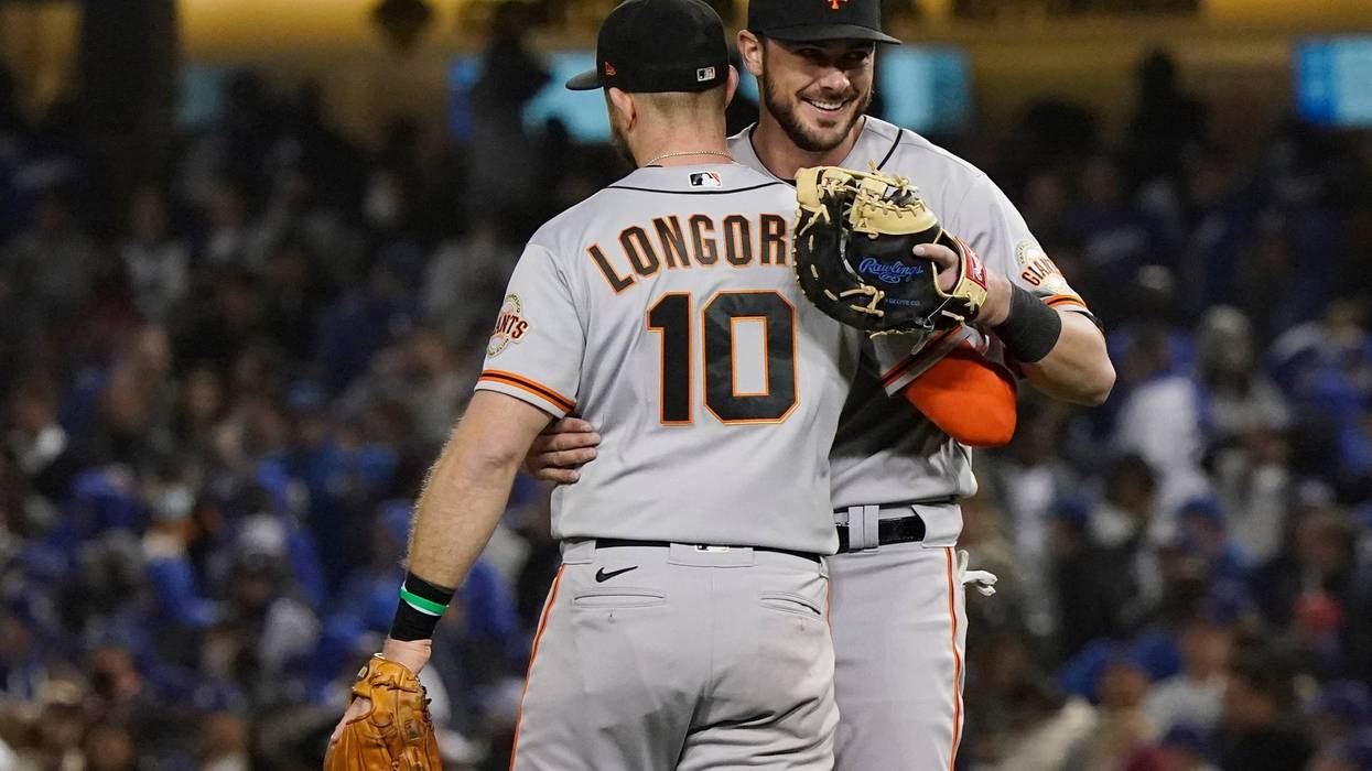 NLDS Giants Dodgers Baseball