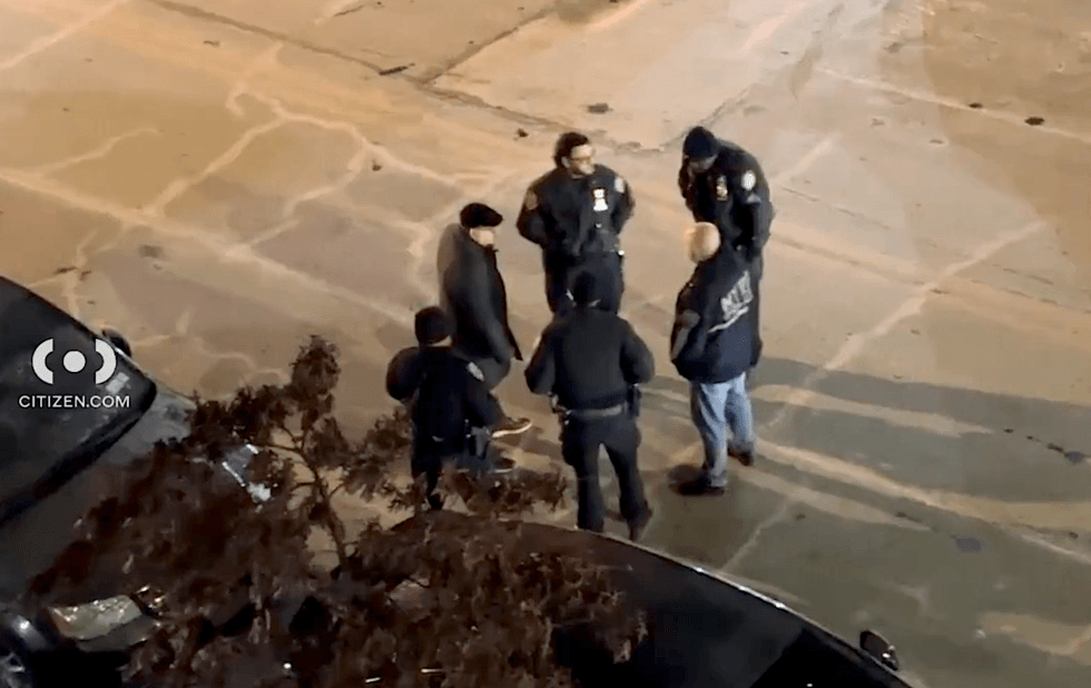 No arrests have been reported as of Monday