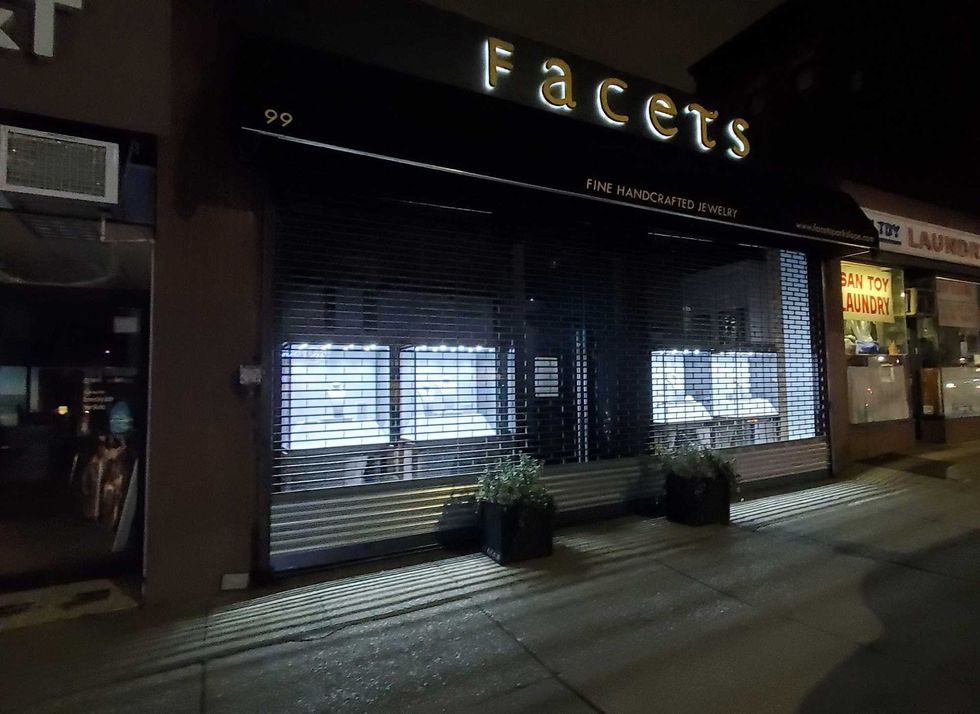 No arrests have been reported in the brazen robbery