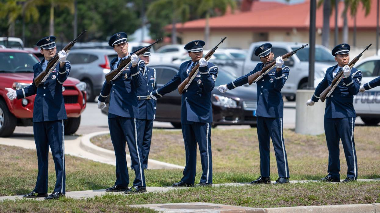 No days off: an honor guard’s commitment