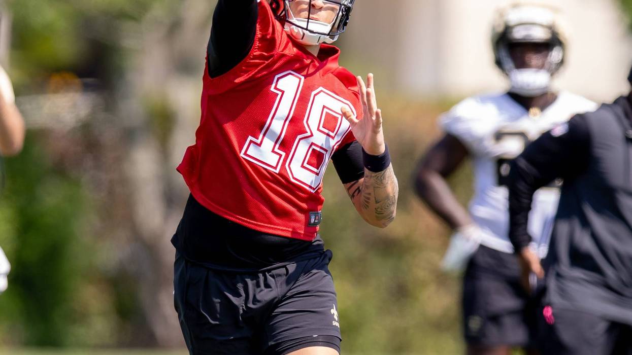 NO Saints QB Spencer Rattler