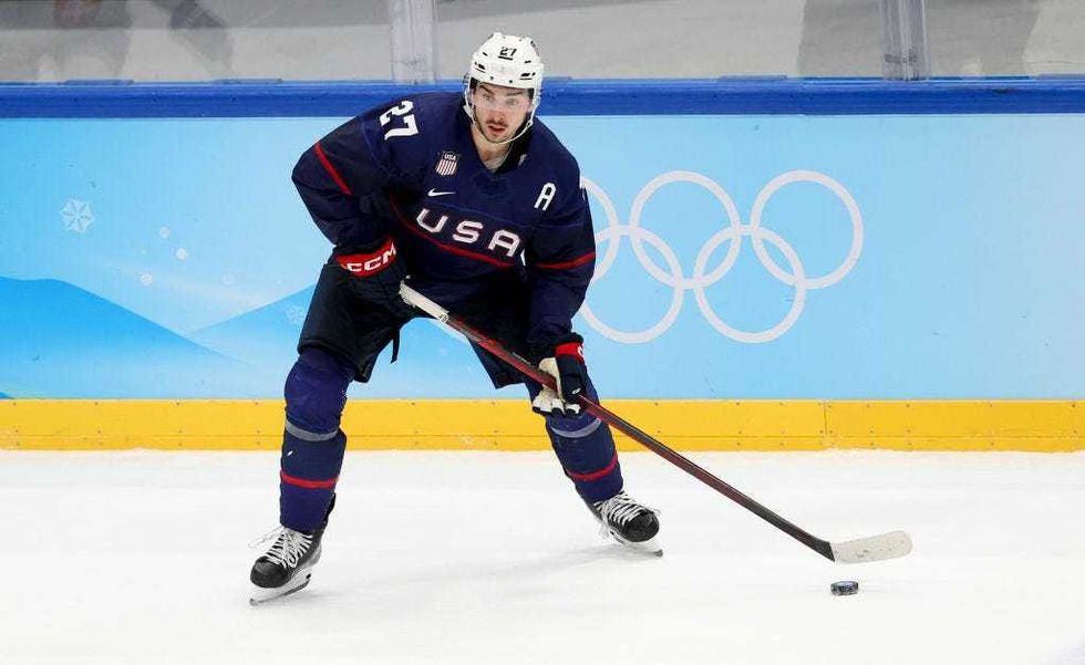 Noah Cates at the 2022 Olympics
