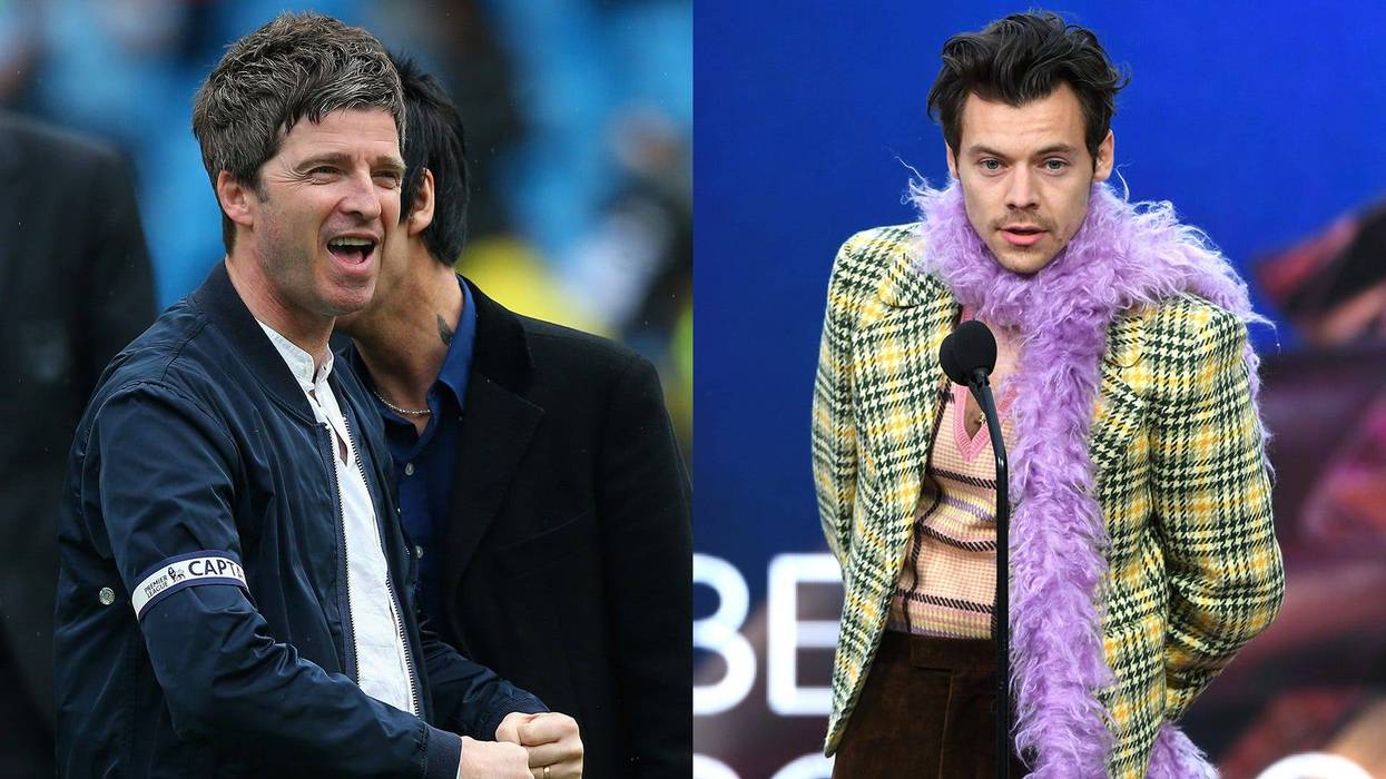 Noel Gallagher and Harry Styles