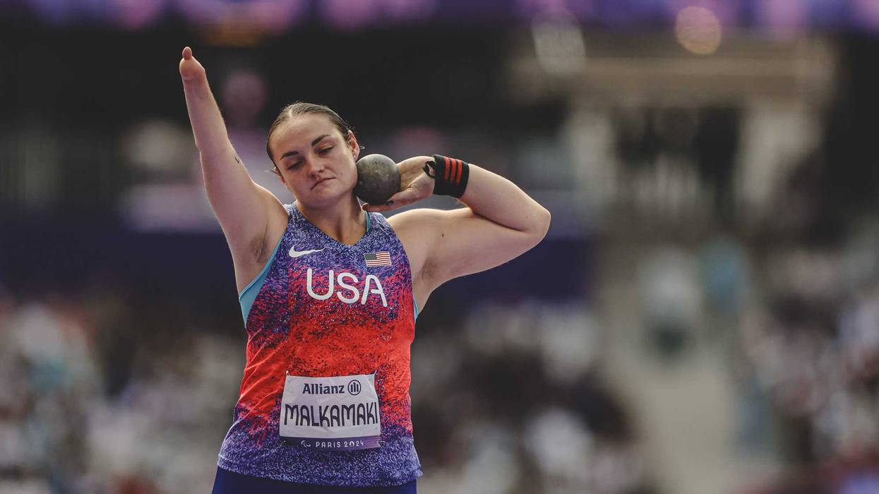 Noelle Malkamaki, of Team USA, competes on Day Seven of the Paris 2024 Summer Paralympic Games at Stade de France on Sept. 4, 2024.