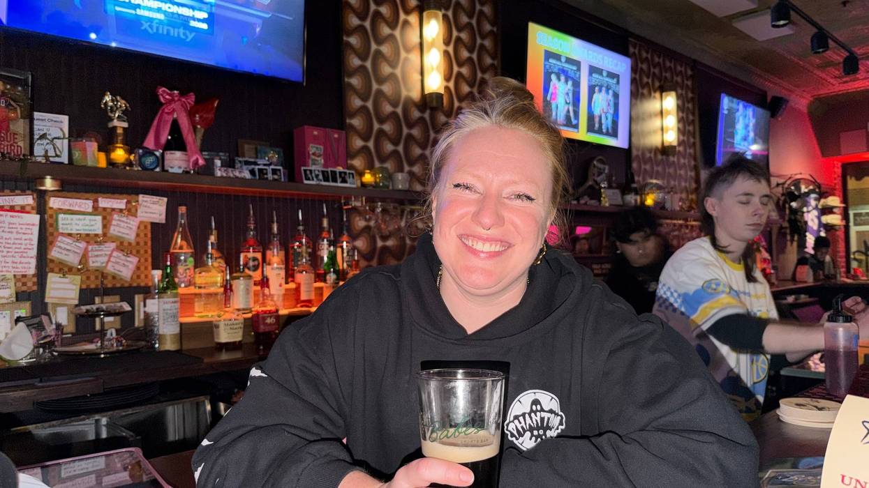 Nora McConnell-Johnson is the owner and founder of Babe's Sports Bar in Logan Square. The bar only plays women's sports, and is one of Chicago's few women's sports bars.