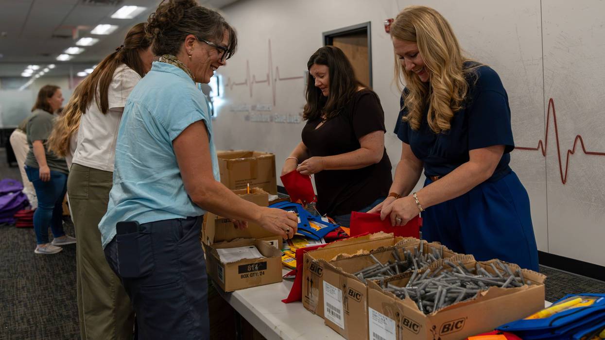 South Carolina based company donates backpacks with supplies