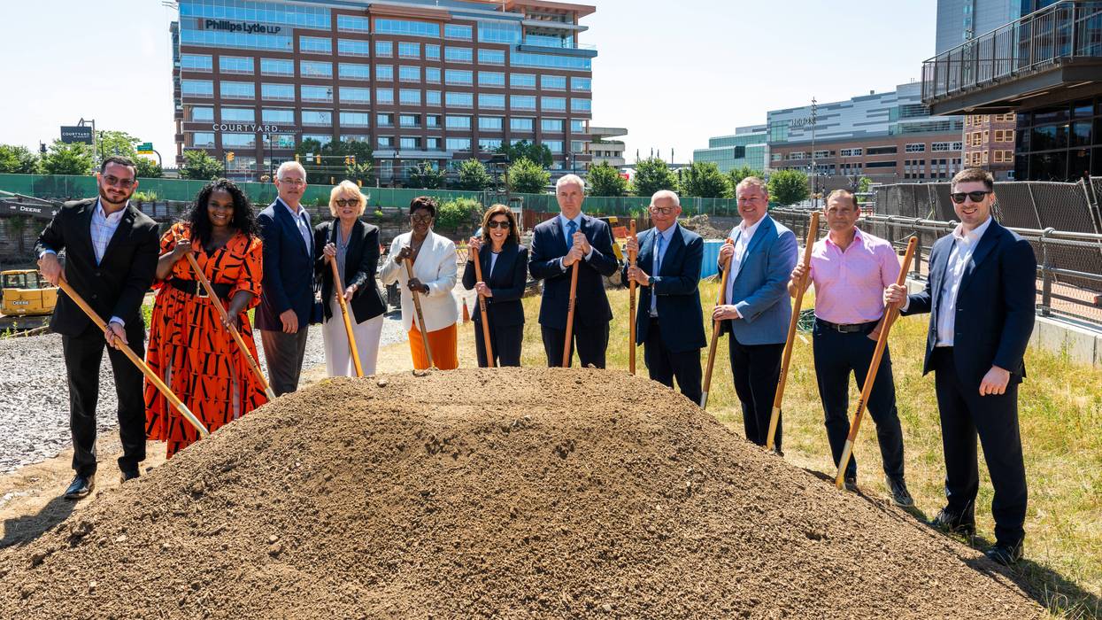 North Aud Block groundbreaking
