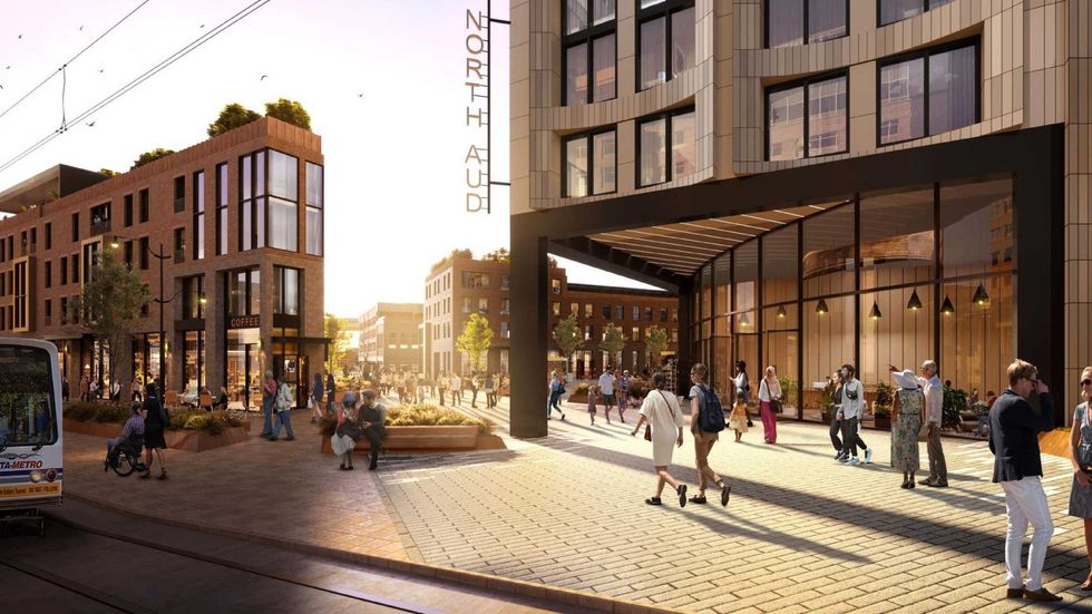 North Aud block rendering