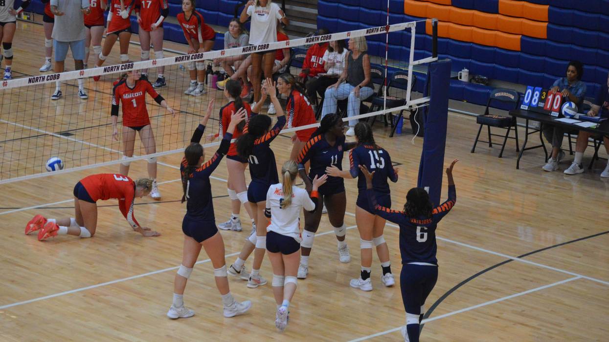 North Cobb Warriors volleyball playdate