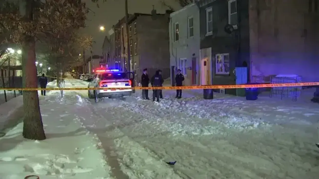North Philly shooting scene