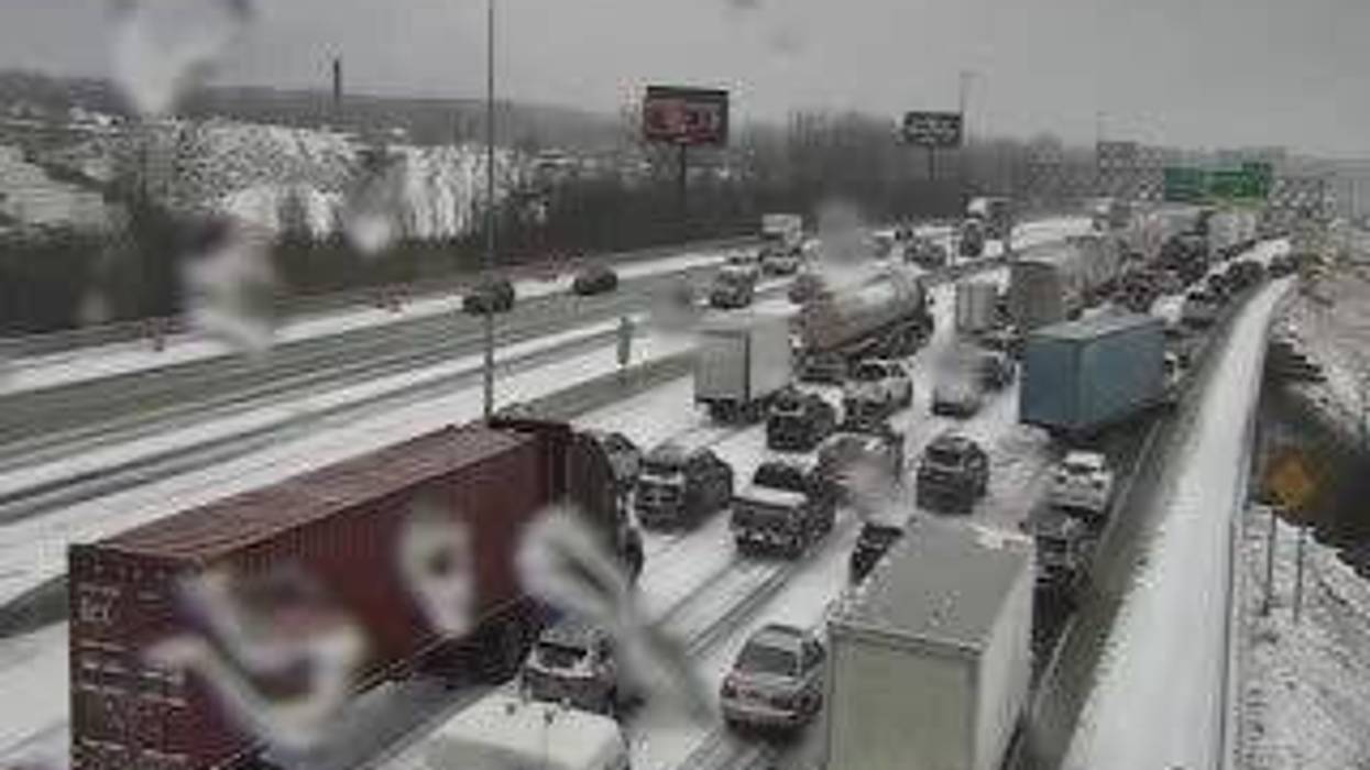 Northbound I-75 at McNichols