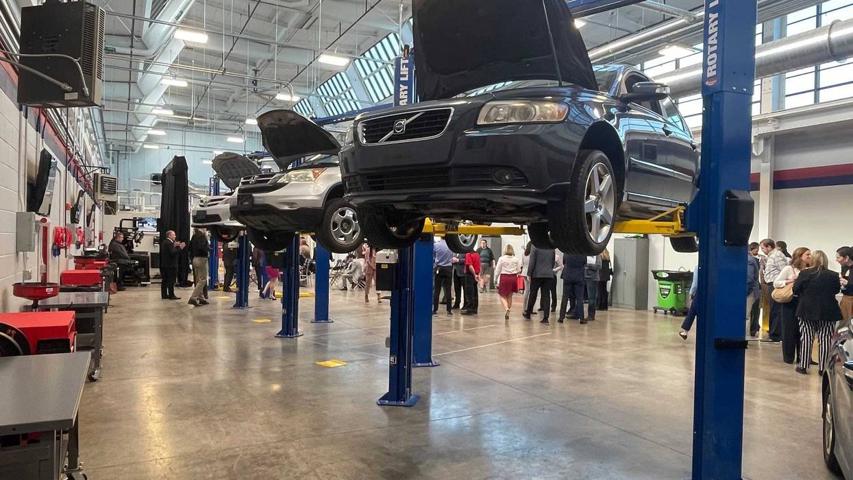 Northland Workforce Training Center's automotive technician center
