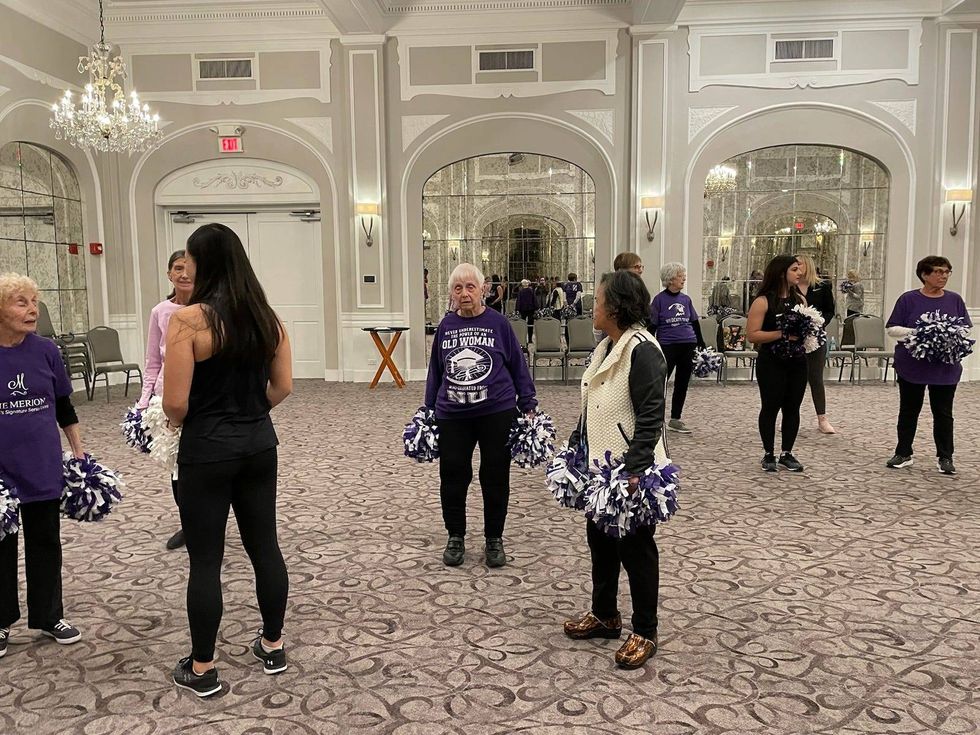 Northwestern cheerleaders