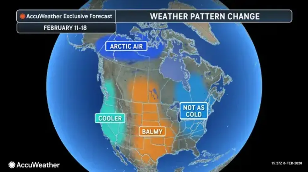not as cold on the map over michigan