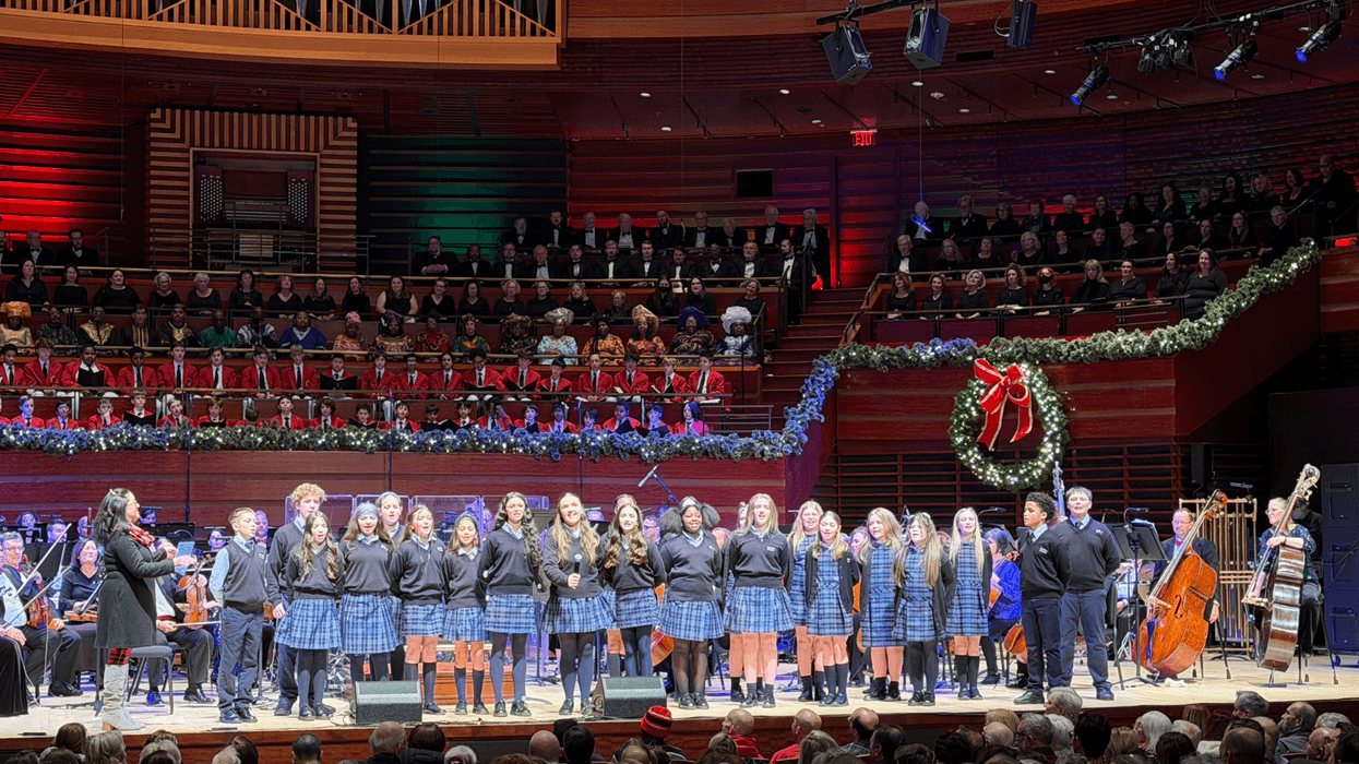 Notre Dame De Lourdes School, B101's 2025 Christmas Choir Competition K-8 Division Champions Open for the Philly Pops: A Philly Holiday Spectacular