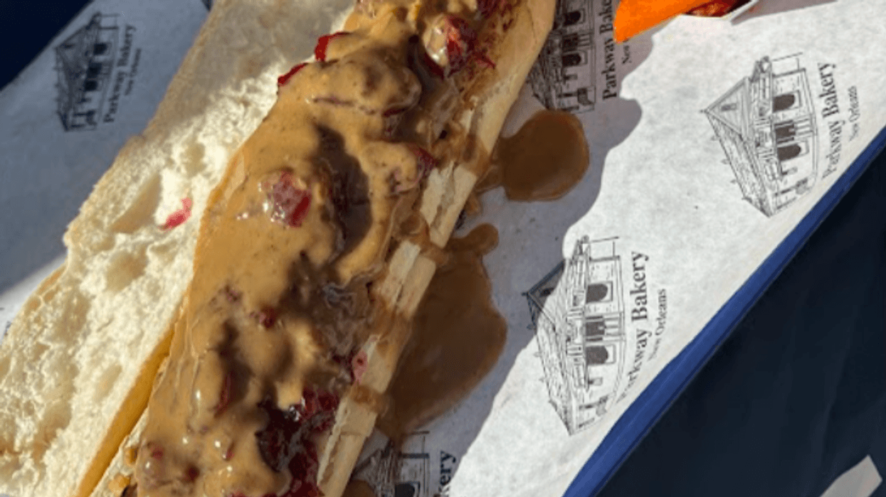 November this year features five Wednesdays. That means New Orleanians and tourists alike will have five opportunities to get their hands on this unique “poor boy” sandwich. It’s available just one day a week, only during the Thanksgiving season and only at the world-famous Parkway Bakery in New Orleans.