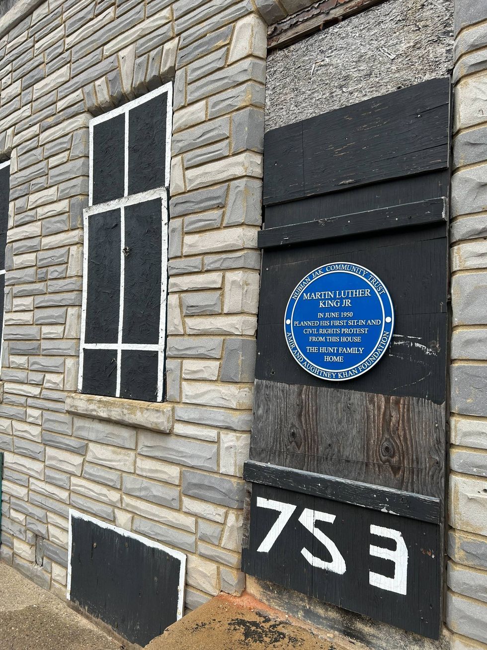 Nubian Jak Community Trust has recognized 753 Walnut Street in Camden, N.J., as a place of significance in Martin Luriker King Jr.