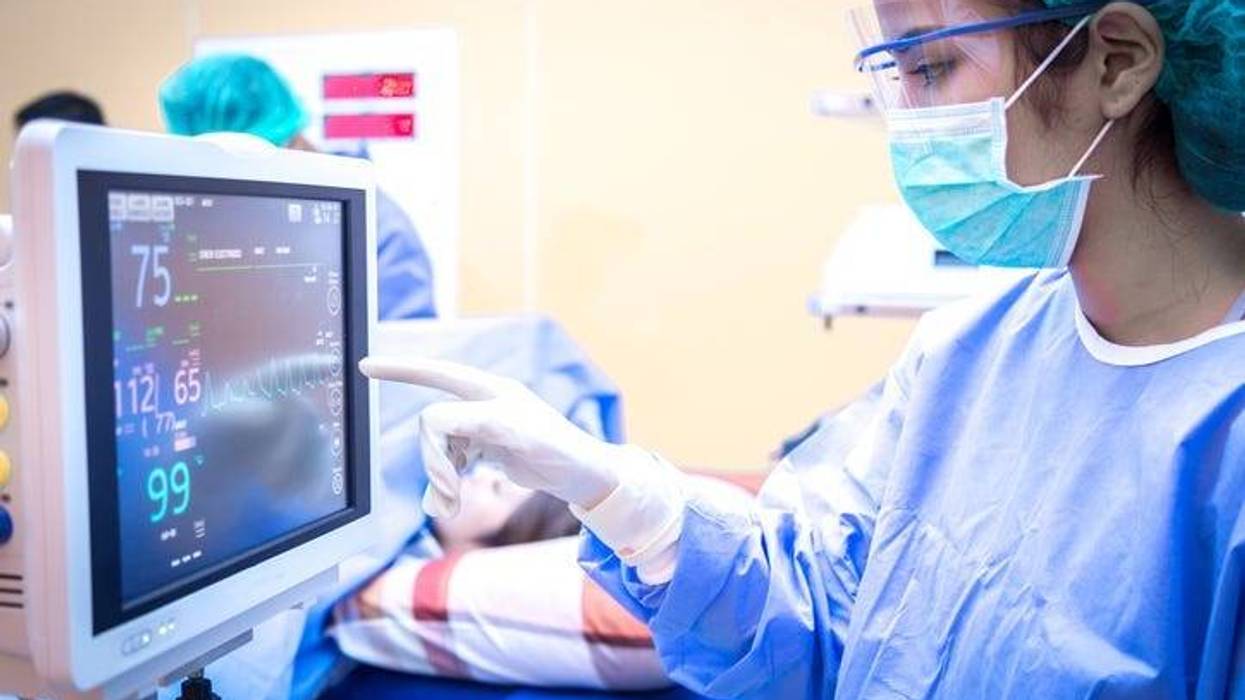 Nurse in hospital