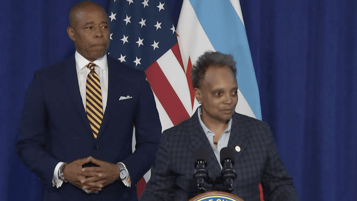 NY and Chicago mayors