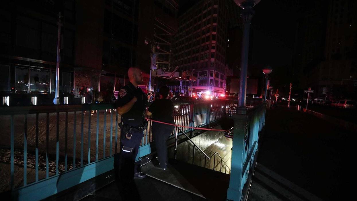 NYC blackout AP