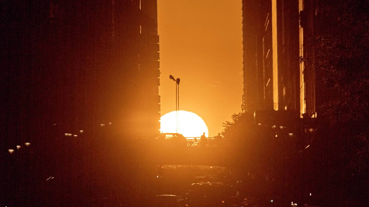 NYC Manhattanhenge